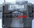 RENAULT LAGUNA 1.8 SIEMENS S103750014A, S103750014 A, HOM7700874132 HOM 7700974132, 7700107004