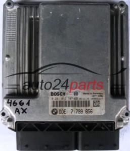 MOTORSTEUERGERÄT ECU STEUERGERAT BMW E90 330 3.0 DIESEL BOSCH 0281012707, 0 281 012 707, DDE 7799856, DDE7799856, 7 799 856