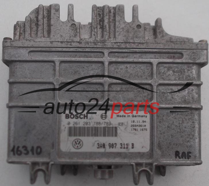 ECU CENTRALITA DE MOTOR VW VOLKSWAGEN PASSAT 1.8 BOSCH 0 261 203 788/789