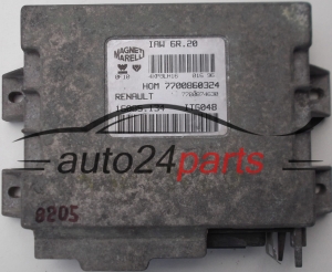 Μονάδα Ελέγχου Κινητήρα RENAULT TWINGO 1.2, MAGNETI MARELLI IAW 6R.20, IAW6R20, 7700860324, 7700874630, 16085.134, 16085134