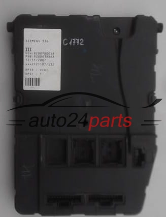 Centralina de comando do sistema Comfort RENAULT MEGANE SCENIC SIEMENS 336, 8200780018, 8200838868