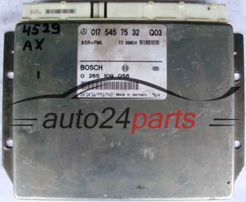 ECU CONTROLLER ABS ABR+PML MERCEDES W210 A0175457532, 0175457532, A 017 545 75 32 BOSCH 0265109056, 0 265 109 056