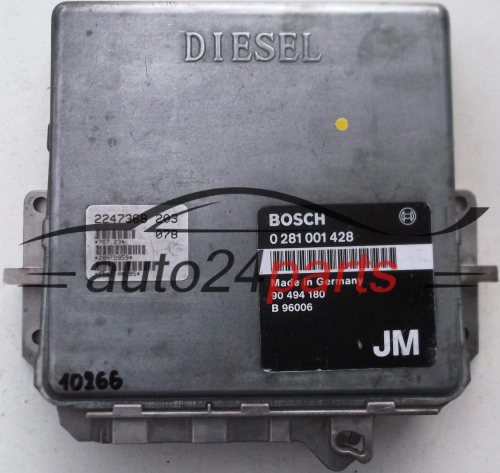 KOMPUTER STEROWNIK SILNIKA OPEL OMEGA 2.5 TDS, BOSCH 0 281 001 428, 0281001428, 90 494 180, 90494180