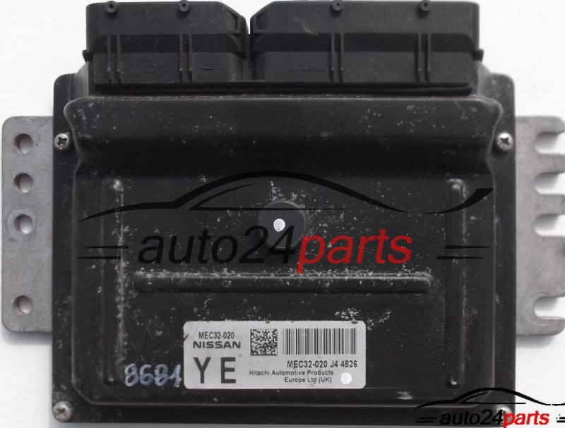 calculateur moteur pour nissan micra k12 1.0