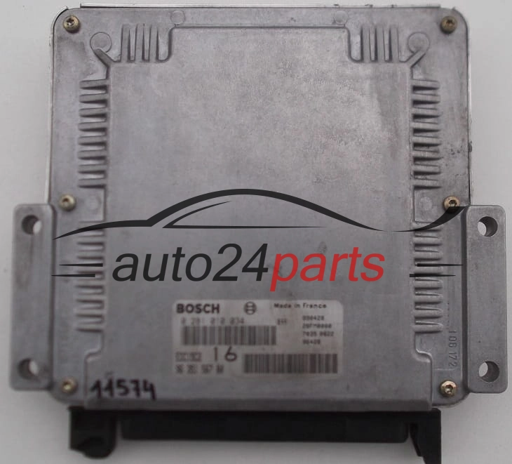 KOMPUTER STEROWNIK SILNIKA PEUGEOT 406 2.0 HDI BOSCH 0 281 010 034,  96 351 567 80