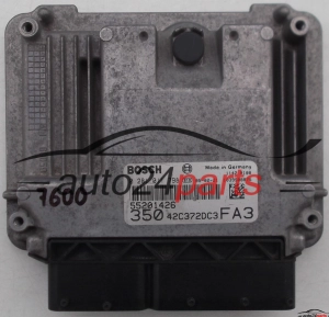 MOTORSTEUERGERÄT ECU STEUERGERAT FIAT IDEA 1.9 JTD BOSCH 0 281 011 798, 0281011798, 55201426 
