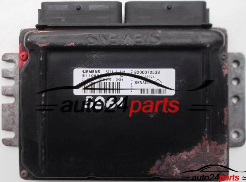 ΜΟΝΑΔΑ ΕΛΕΓΧΟΥ ΚΙΝΗΤΗΡΑ RENAULT MEGANE 2.0 16 V SIEMENS S110630002D, 8200072538, 8200033924