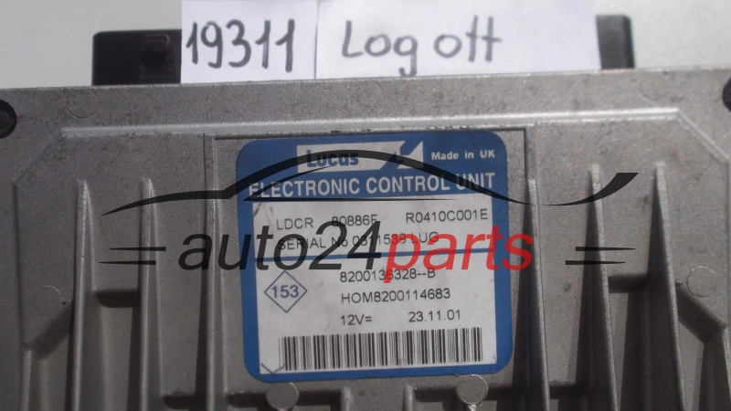 Sterownik silnika Renault Clio 1.5 DCI R0410C001E HOM8200114683 – zdjęcie 2