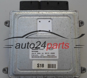 ECU CENTRALITA DE MOTOR KIA CARENS 2.0 SIEMENS VDO 5WY5266C, 39112-25050, 3911225050, SIM2K-140