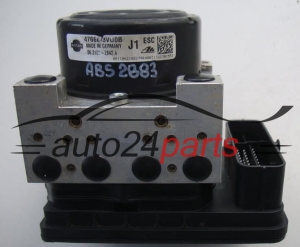 POMPE HYDRAULIQUE ET CALCULATEUR d'ABS NISSAN NOTE 476603VU0B, 06.2102-2842.4, 06210228424, 06.2109-6933.3, 06210969333