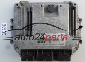 KOMPUTER STEROWNIK SILNIKA FORD FOCUS 1.6 TDCI BOSCH 0 281 012 487, 0281012487, FoMoCo 5M51-12A650-UA, 5M5112A650UA, 5TBA - 