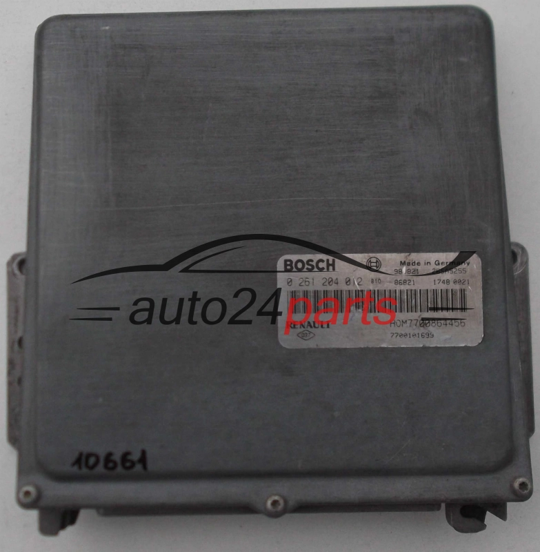 Μονάδα Ελέγχου Κινητήρα RENAULT SAFRANE BOSCH 0 261 204 012,  HOM 7700864456