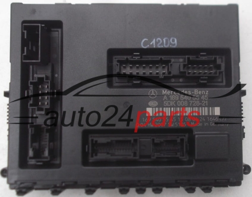 CENTRALKA MODUL STEROWNIK MERCEDES W169 HELLA 5DK 008 728-21, A 169 540 55 45