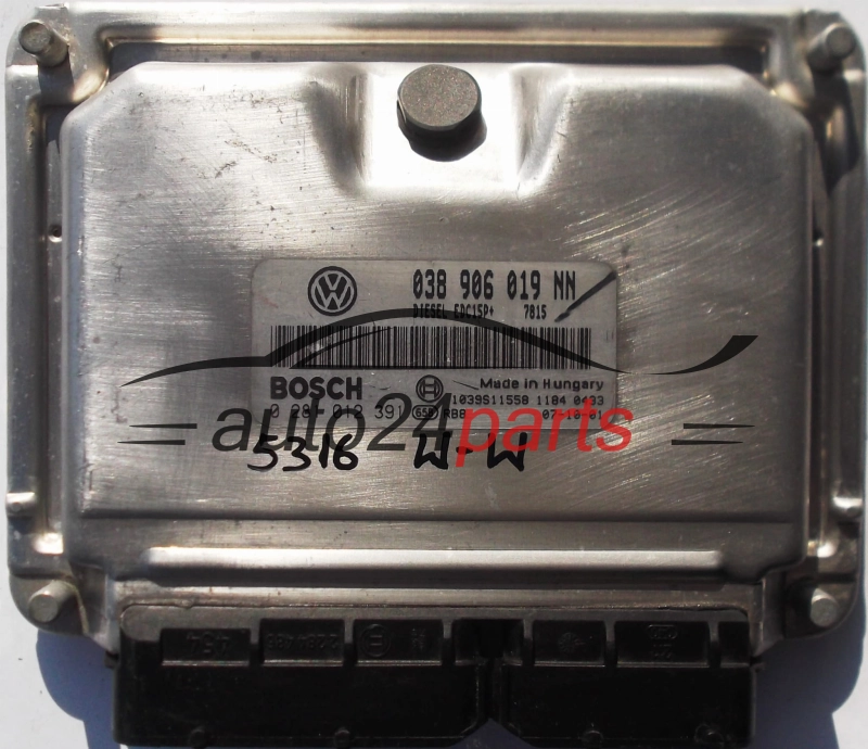 ΜΟΝΑΔΑ ΕΛΕΓΧΟΥ ΚΙΝΗΤΗΡΑ VW VOLKSWAGEN NEW BEETLE 1.9 TDI BOSCH 0281012391, 0 281 012 391, 038906019NN, 038 906 019 NN