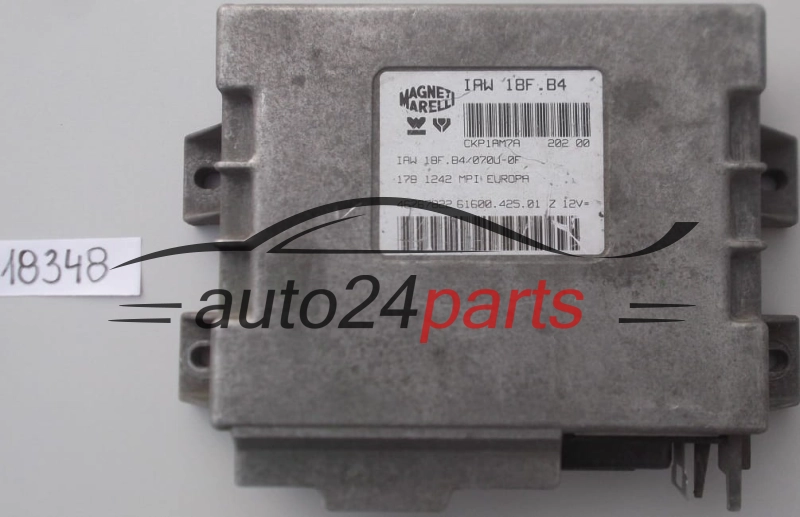 KOMPUTER STEROWNIK SILNIKA FIAT PALIO SIENA 1.2 MAGNETI MARELLI IAW 18F.B4, IAW18FB4, 46767822, 61600.425.01, 6160042501