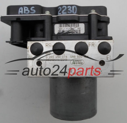 BOMBA HIDRAULICA Y CENTRALITA ABS RANGE ROVER BOSCH 0 265 234 074,  SRB 500 164