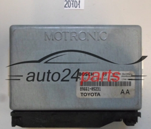 KOMPUTER STEROWNIK SILNIKA TOYOTA AVENSIS 1.6 0261204580 89661-05231 8966105231 - 20701