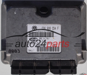 ECU ENGINE CONTROLLER VW VOLKSWAGEN LUPO 1.4, 036 906 034 F, 036906034F, 61600.470.10, 6160047010, IAW4LV.T