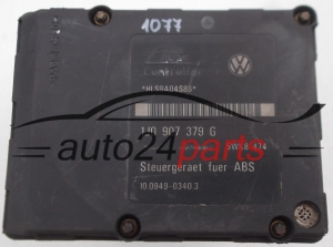 Pompe ABS et calculateur ATE 1J0 614 117 C, 1J0614117C, 10.0204-0142.4, 10020401424, 1J0 907 379 G, 1J0907379G, 10.0949-0310.3, 10094903103, 10.0949-0340.3, 10094903403