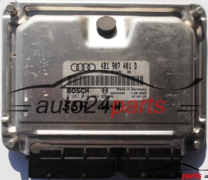 CALCULATEUR MOTEUR AUDI A6 2.5 TDI AYM 4B1 907 401 D, 4B1907401D, BOSCH 0 281 010 494, 0281010494