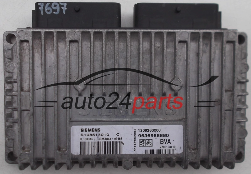 ECU αυτόματο κιβώτιο ταχυτήτων  CITROEN PEUGEOT SIEMENS S108518010 C