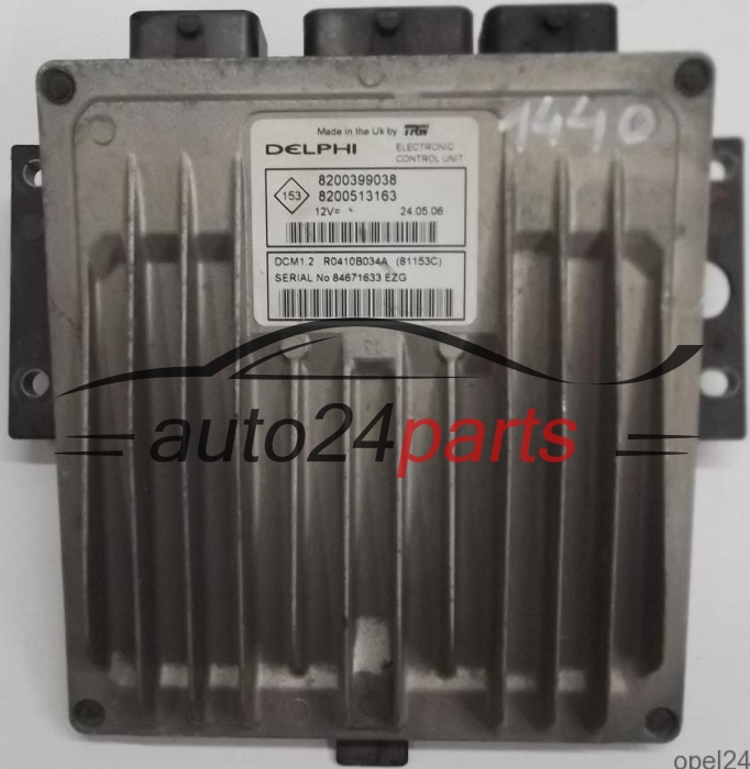 calculateur moteur pour renault modus, nissan micra 1.5 dci
