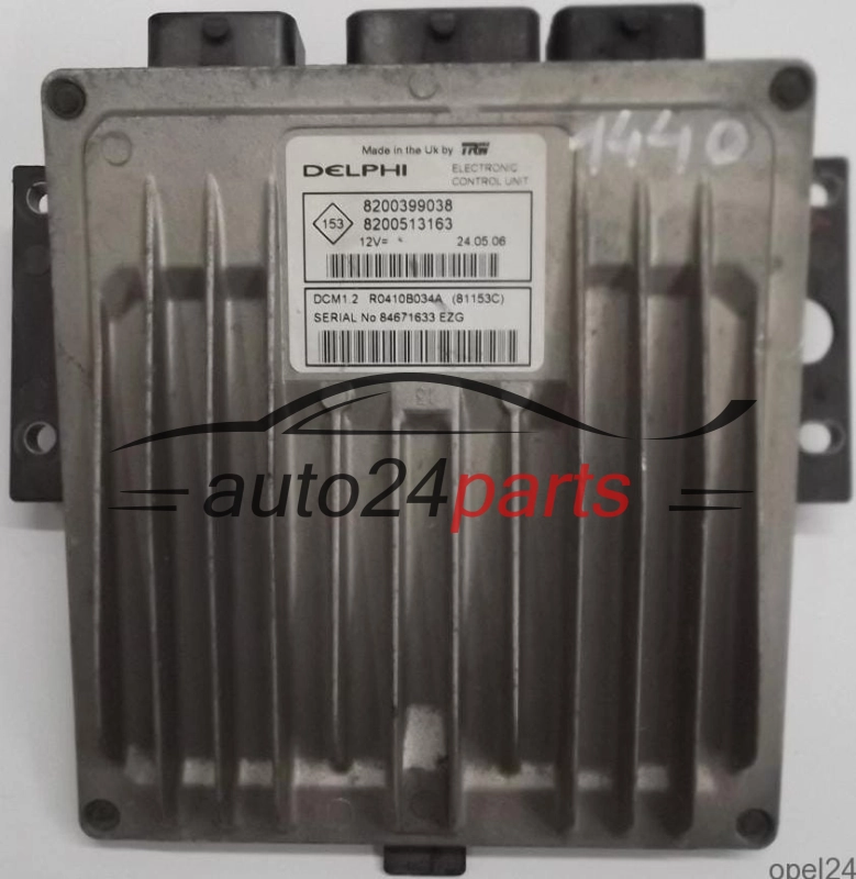 calculateur moteur pour renault modus, nissan micra 1.5 dci