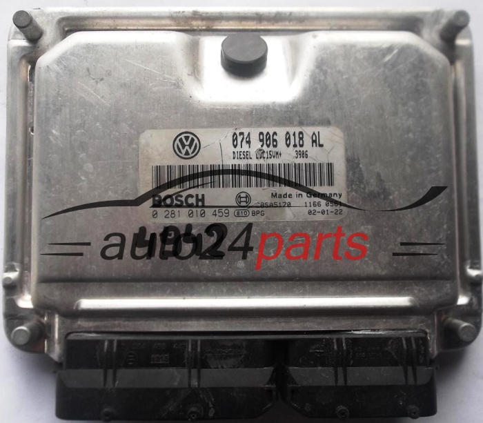 MOTORSTEUERGERÄT ECU STEUERGERAT VW VOLKSWAGEN T4 2.5 TDI 074906018AL