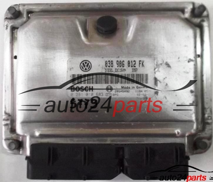 CENTRALINA DO MOTORE SEAT LEON 1.9 TDI ASV 038906012FK, BOSCH 0281010683