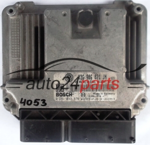 CALCULATEUR MOTEUR SEAT ALTEA LEON 1.9 TDI 03G906021JN, 03G 906 021 JN, 03G906021AB, 03G 906 021 AB, BOSCH 0281013676, 0 281 013 676