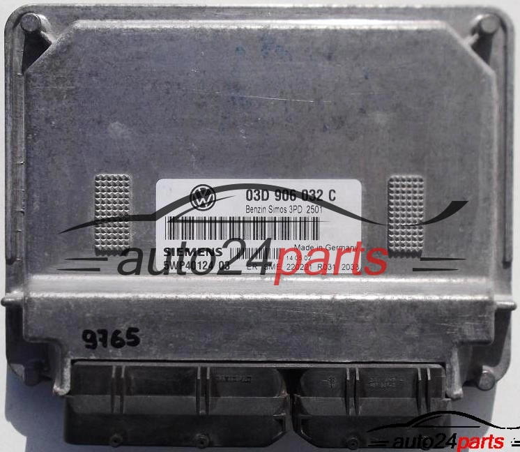 calculateur moteur pour vw volkswagen polo 1.2