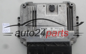 KOMPUTER STEROWNIK SILNIKA FIAT DOBLO 1.9 JTD, BOSCH 0 281 012 865, 0281012865, 55206075, 223 4834A3ABM-N1 - 755
