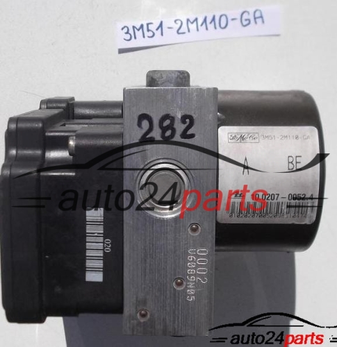 ABS FORD FOCUS 1.6 TDCI 3M51-2M110-GA, 3M512M110GA, 10.0207-0052.4, 10020700524, 10.0970-0110.3, 10097001103 
