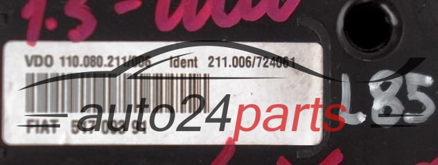  INDICADOR DE VELOCIDADE LANCIA YPSILON 1.3 VDO 110.080.211/006, 110080211006, 517 093 91, 51709391