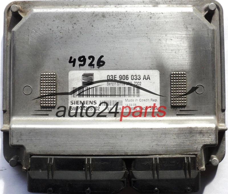 ΜΟΝΑΔΑ ΕΛΕΓΧΟΥ ΚΙΝΗΤΗΡΑ SEAT IBIZA 1.2 03E906033AA, SIEMENS 5WP44225 02