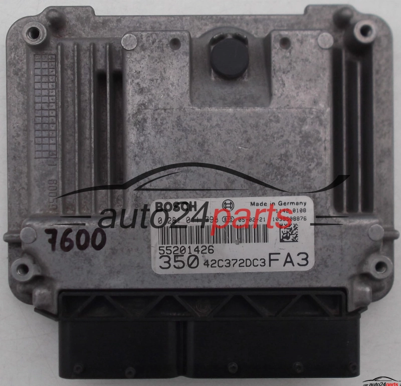 calculateur moteur pour fiat idea 1.9 jtd