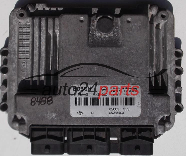 CENTRALINA DO MOTORE RENAULT LAGUNA 1.9 DCI BOSCH 0 281 011 148, 0281011148, 8200303141, 8200311539