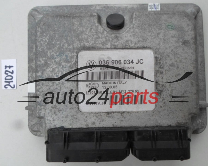 KOMPUTER STEROWNIK SILNIKA VW VOLKSWAGEN POLO 1.4 MAGNETI MARELLI IAW4TV.JC, IAW4TVJC, 036 906 034 JC, 036906034JC, 61601.250.02, 6160125002