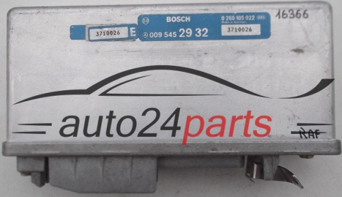 CENTRALINA ABS MERCEDES 2.3 D BOSCH 0 265 105 022, 0265105022, 009 54529 32, 0095452932 