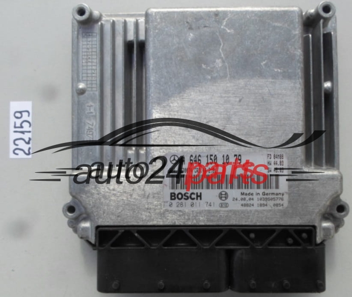 MERCEDES C220 BOSCH 0 281 011 741, 0281011741, A 646 150 10 79, A6461501079, CR3.44