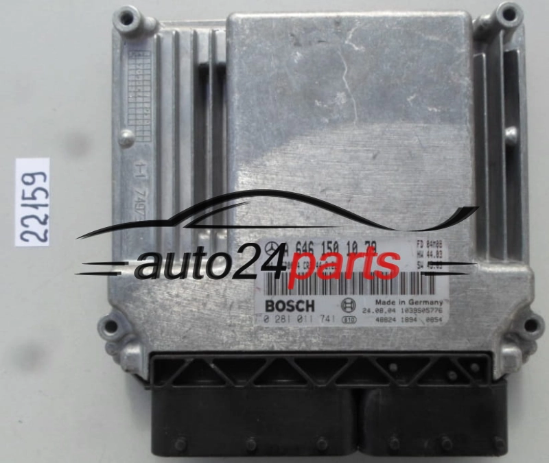 MERCEDES C220 BOSCH 0 281 011 741, 0281011741, A 646 150 10 79, A6461501079, CR3.44