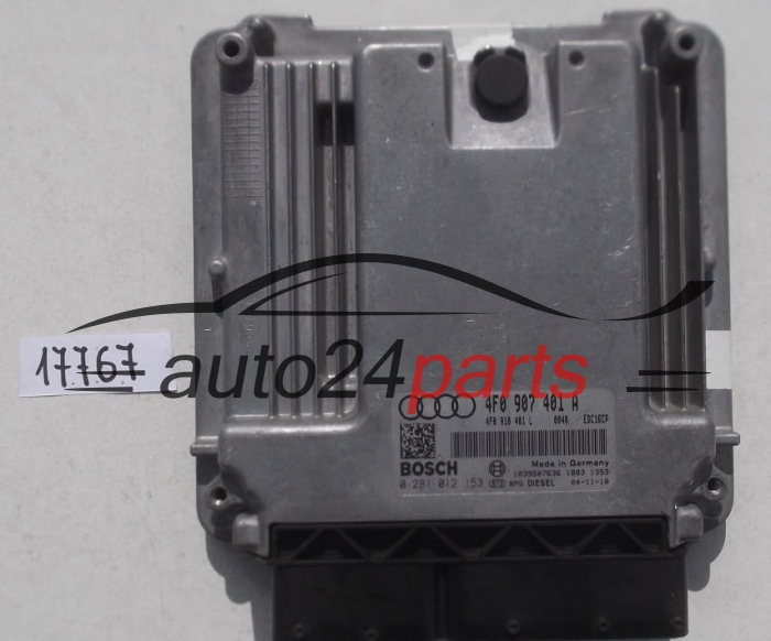 Μονάδα Ελέγχου Κινητήρα AUDI A6 3.0 TDI BOSCH 0 281 012 153