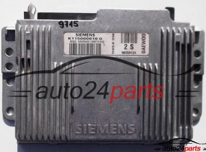 MOTORSTEUERGERÄT ECU STEUERGERAT DAEWOO MATIZ 0.8, SIEMENS K115000010 G, K115000010G, 96259124 2S 