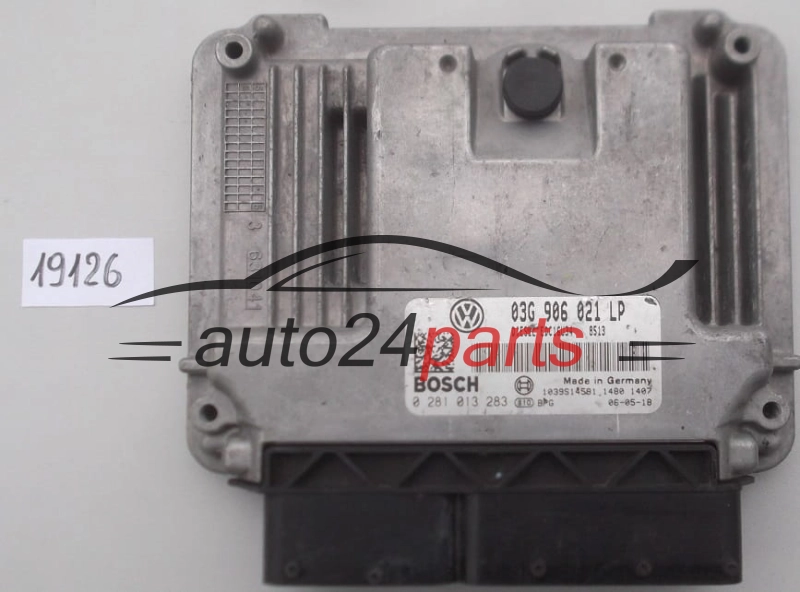 Centralina do motore SEAT 2.0 TDI BOSCH 0281013283 03G906021LP EDC16U34