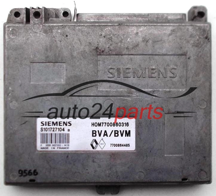 Μονάδα Ελέγχου Κινητήρα RENAULT LAGUNA 2.0 SIEMENS S101727104 B, HOM7700860316, 7700864485 