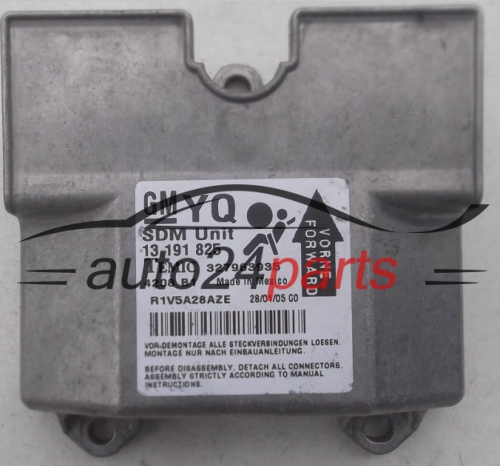 STEROWNIK MODUL PODUSZEK POWIETRZNYCH OPEL ASTRA H HATCHBACK 13 191 825 YQ, 13191825 YQ, 93182856, 6235401, 62 35 401