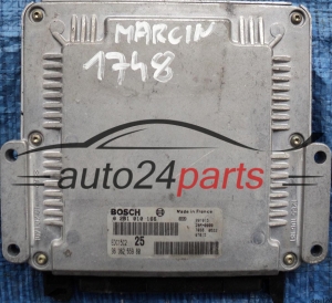 MOTORSTEUERGERÄT ECU STEUERGERÄT PEUGEOT 406 CITROEN 2.0 HDI 9636255980 