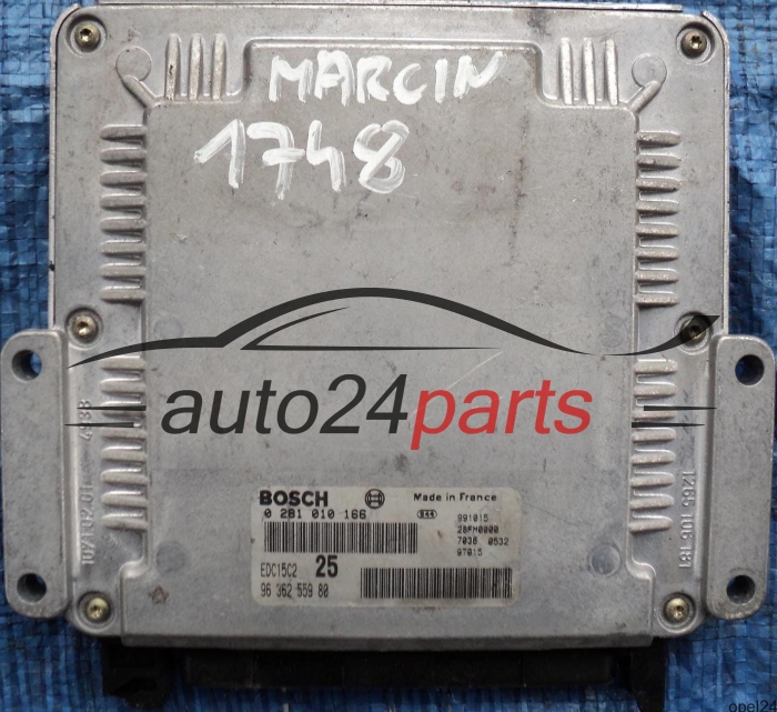 MOTORSTEUERGERÄT ECU STEUERGERÄT PEUGEOT 406 CITROEN 2.0 HDI 9636255980 