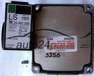 CALCULATEUR MOTEUR OPEL ASTRA ZAFIRA DELPHI DELCO 09353489 DPAB, 09353489DPAB, HSFI-2.1 