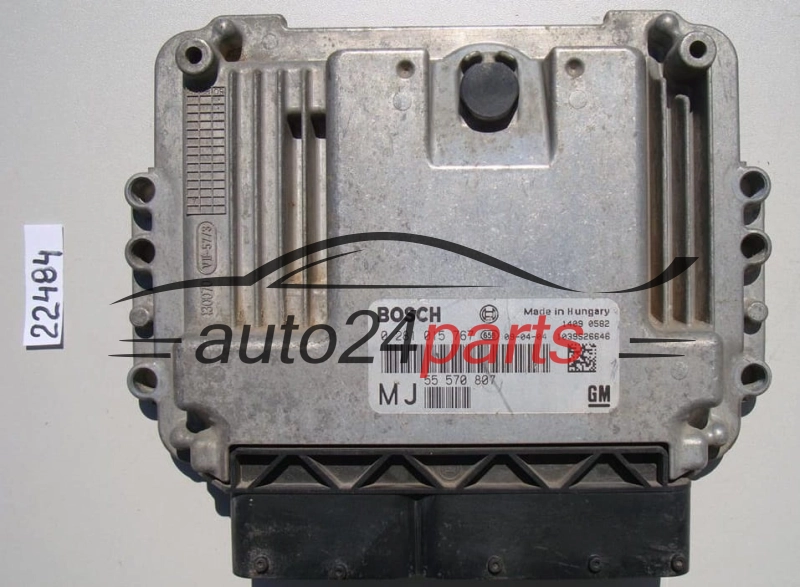 KOMPUTER STEROWNIK SILNIKA OPEL ASTRA ZAFIRA 1.9 CDTI BOSCH 0 281 015 767, 0281015767, GM 55 570 807 MJ, 55570807